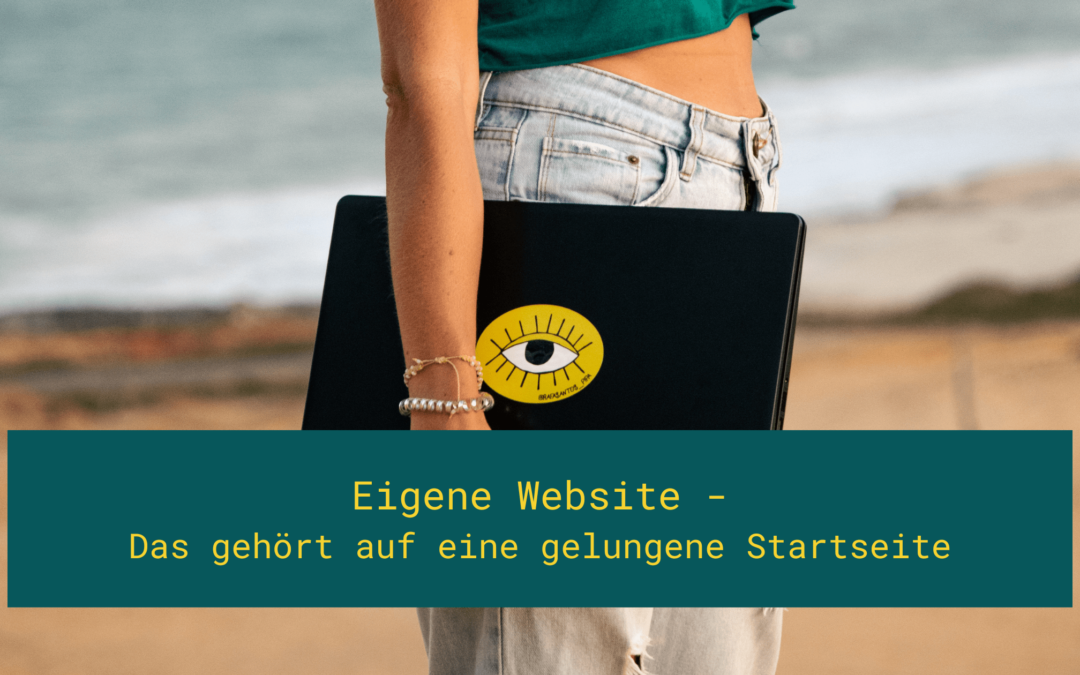 Website - gelungene Startseite